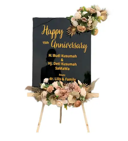 Papan Bunga Akrilik Wonokoyo
