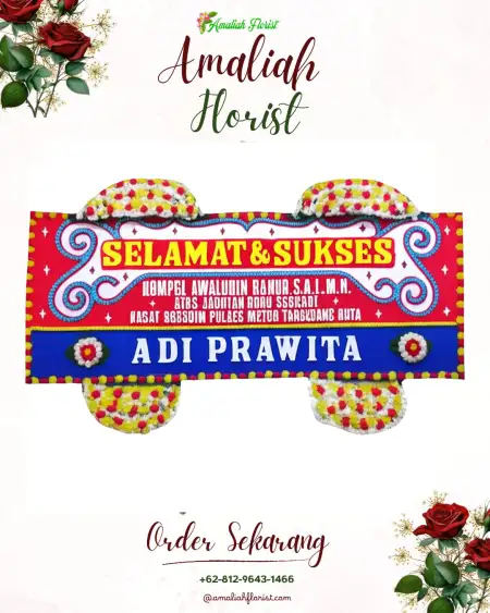 Papan Bunga Ucapan Selamat Wonokoyo